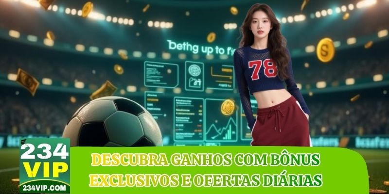 Descubra ganhos com bônus exclusivos e ofertas diárias